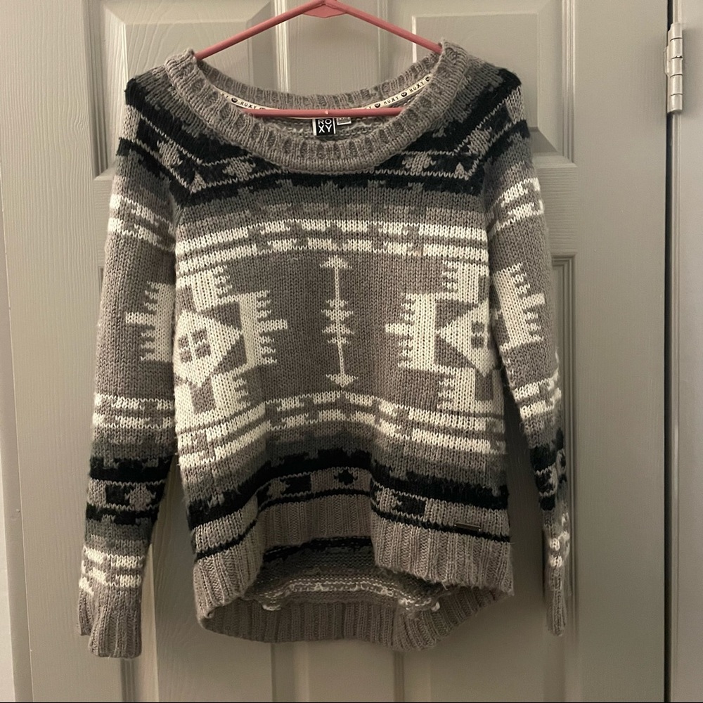 Aztec Pattern Winter Sweater